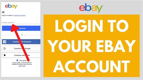 my ebay summary login.